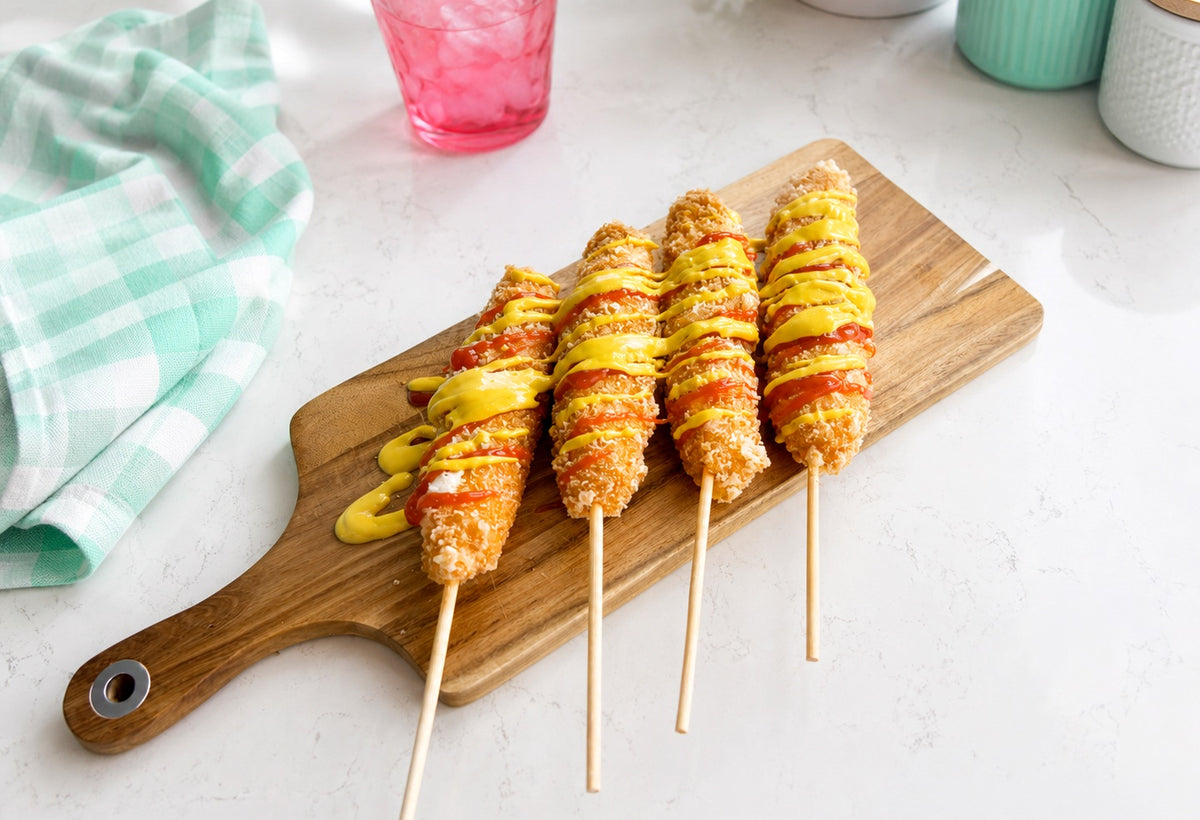Korean Tempura Corndogs