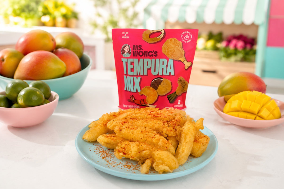 Tempura Mango with Chili Lime