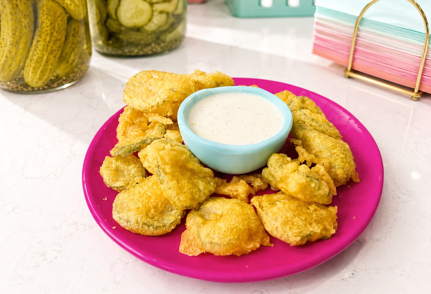 Tempura Pickle Chips